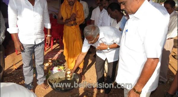 M’lore: MLA J R Lobo lays foundation for Constructing SC Post-Metric Girls Hostel at Urwa