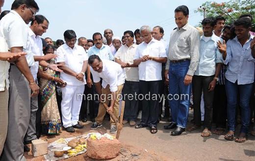 Foundation laid for Ullal-Maani Highway widening project