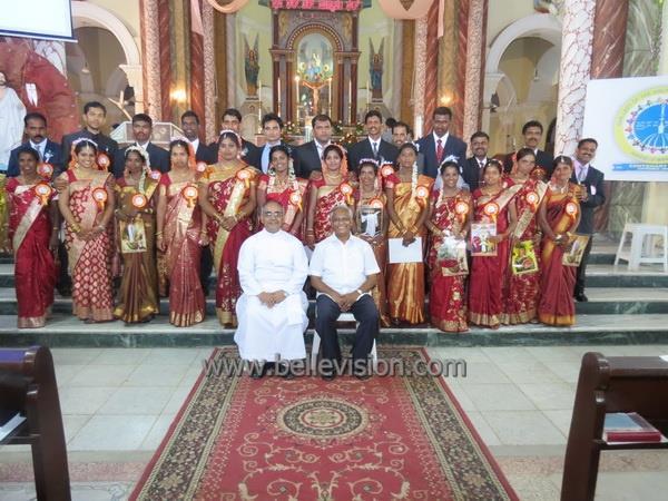 Mangalore 21 Couples wedded during Mass Weddings at Rosario Cathedral