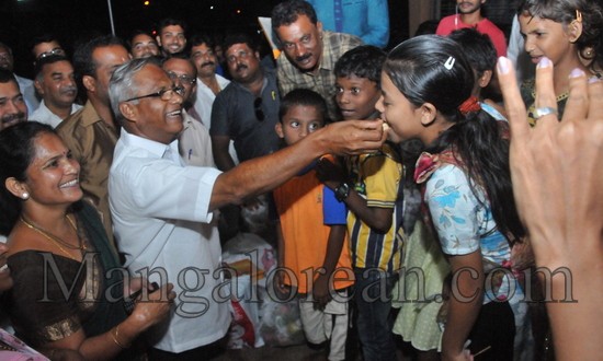 Mangalore: MLA J R Lobo Celebrates Deepavali with Bhagini Samaj Children