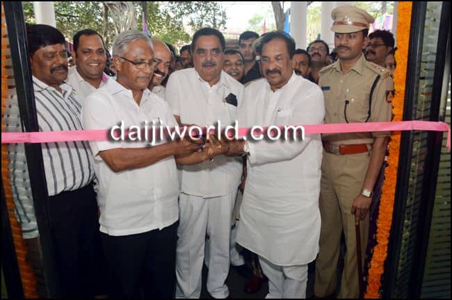 Mangaluru: K J George inaugurates police community hall; accuses BJP of ‘lying’