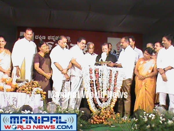 Karvali Utsav begins on an optimistic in mangaluru city.