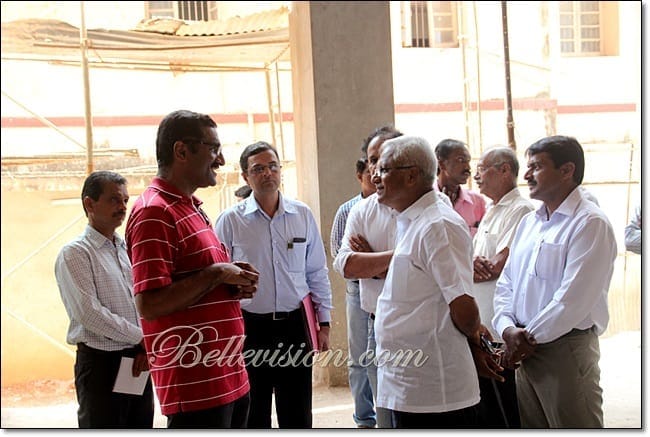 Mangaluru: MLA Lobo & DC Ibrahim review progress of building new Lady Goschen Hospital