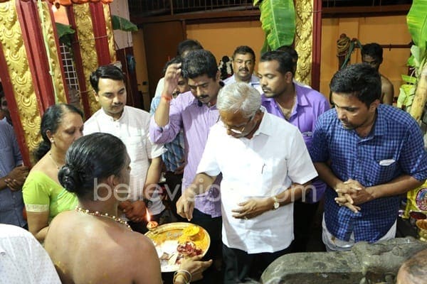 Mangaluru: MLA J R Lobo assures Rs 10 lac for community bldg at Chowdeshwaridevi Temple