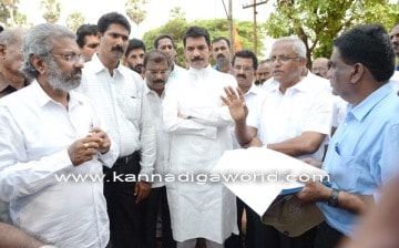 Padil-Bajal underbridge works face technical problems- MP, MLA inspect the spot