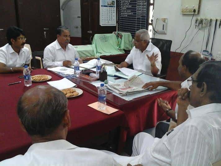 Mangaluru: MLA J R Lobo chairs progress review meeting of Govt Women PU College