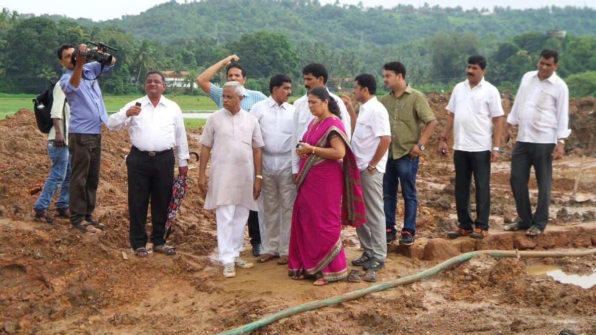 Kannur water pipeline damage