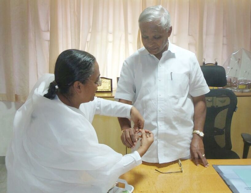 Brahma Kumaris tie Raksha Bandhan to MLA JR Lobo