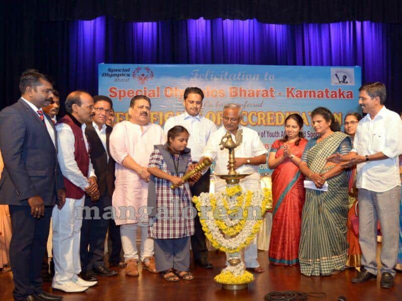 MLA J R Lobo Felicitates Special Olympics Bharat-Karnataka for National Accreditation