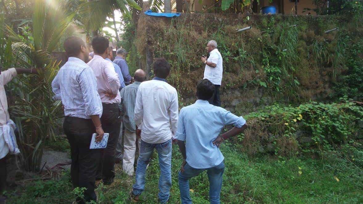 Mangaluru: MLA Lobo inspects ground work for undertaking 2nd phase of ADB works