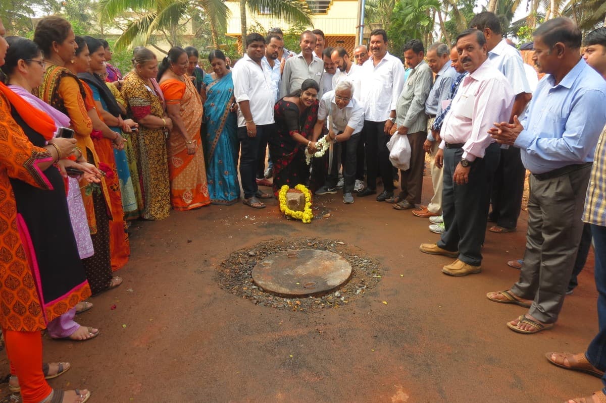 ಅತ್ತಾವರದಲ್ಲಿ ಒಳಚರಂಡಿ ಕಾಮಗಾರಿಗೆ ಗುದ್ದಲಿಪೂಜೆ