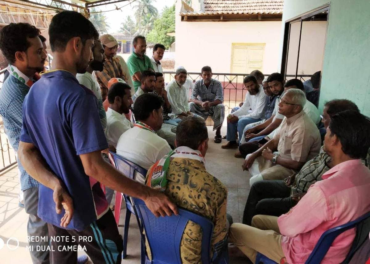 ಕಸಬಾ ಬೆಂಗ್ರೆಯಲ್ಲಿ  ಮಾಜಿ ಶಾಸಕ ಲೋಬೊ ರವರಿಂದ ಮತಯಾಚನೆ