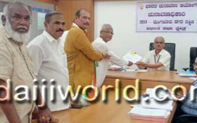 Congress candidate J R Lobo files nomination from Mangaluru South constituency